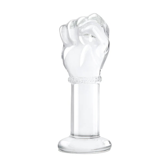 Glass Fist Butt Plug