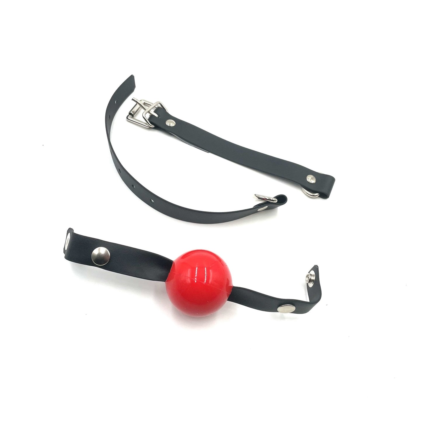 Aslan Vegan Silicone Ball Gag Red